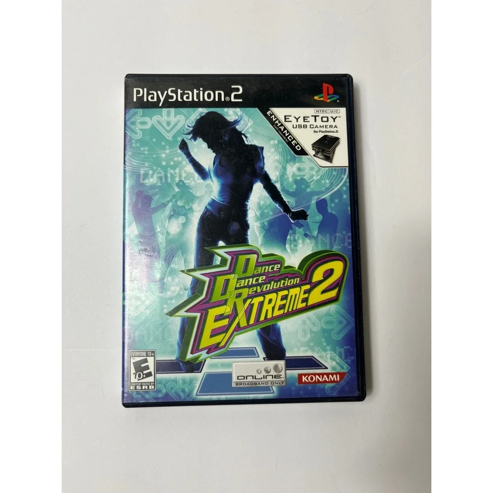 Dance Dance Evolution Extreme 2 PS2 Sony PlayStation 2 Konami Game CIB 21174